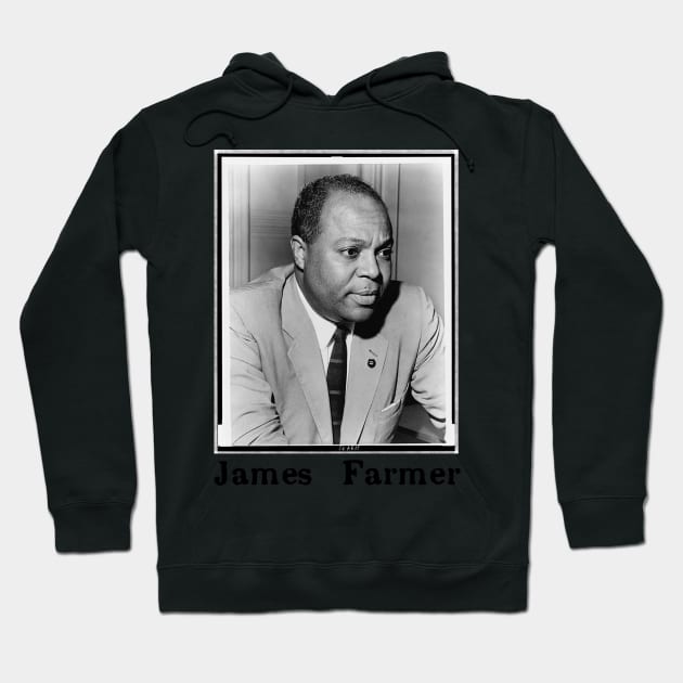 James Farmer Portrait Hoodie by Soriagk